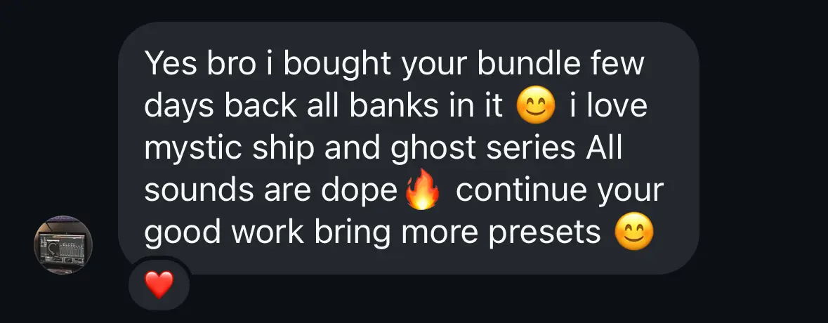 Customer testimonial about the Omnisphere bundle